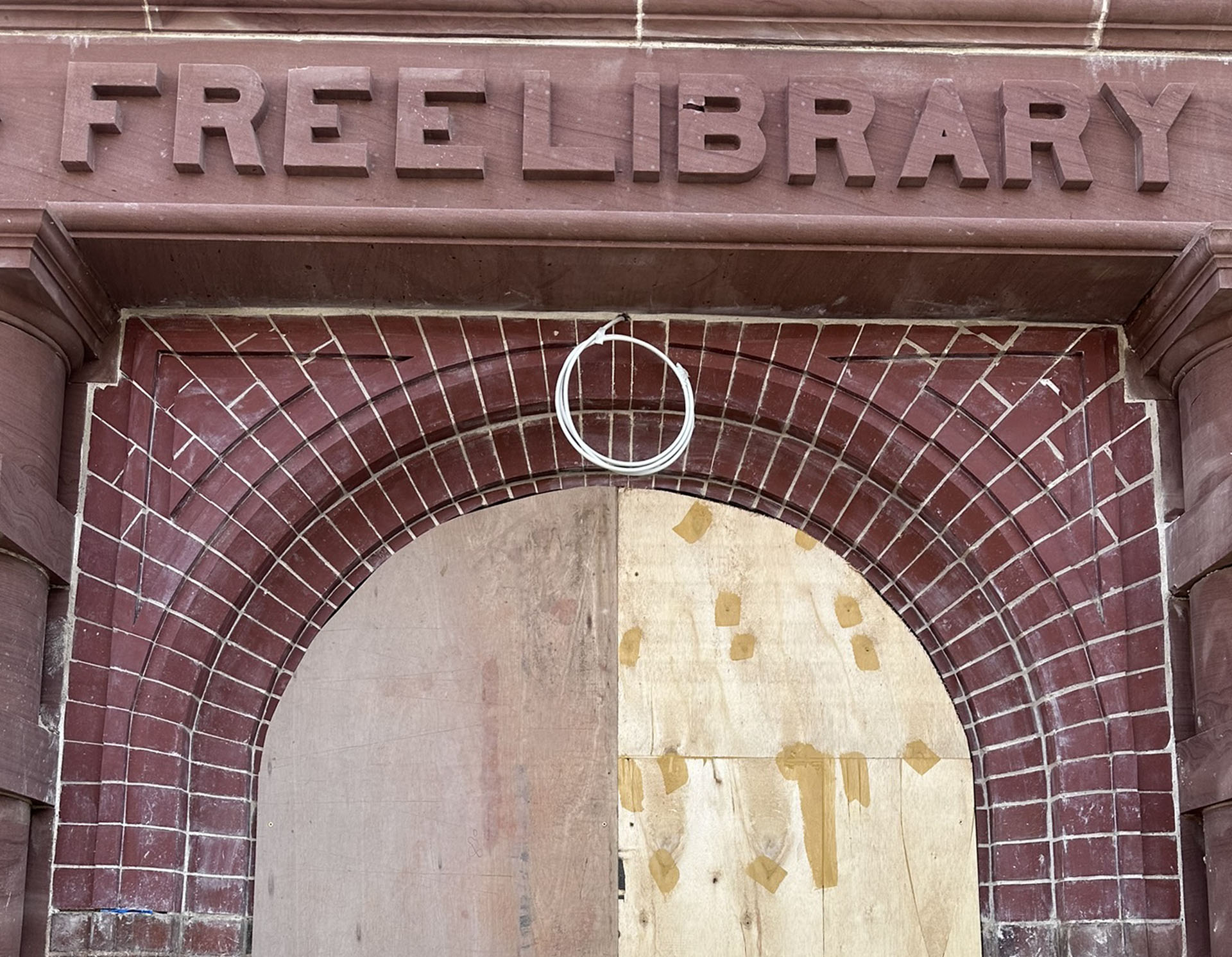 bespoke bricks at woodside library